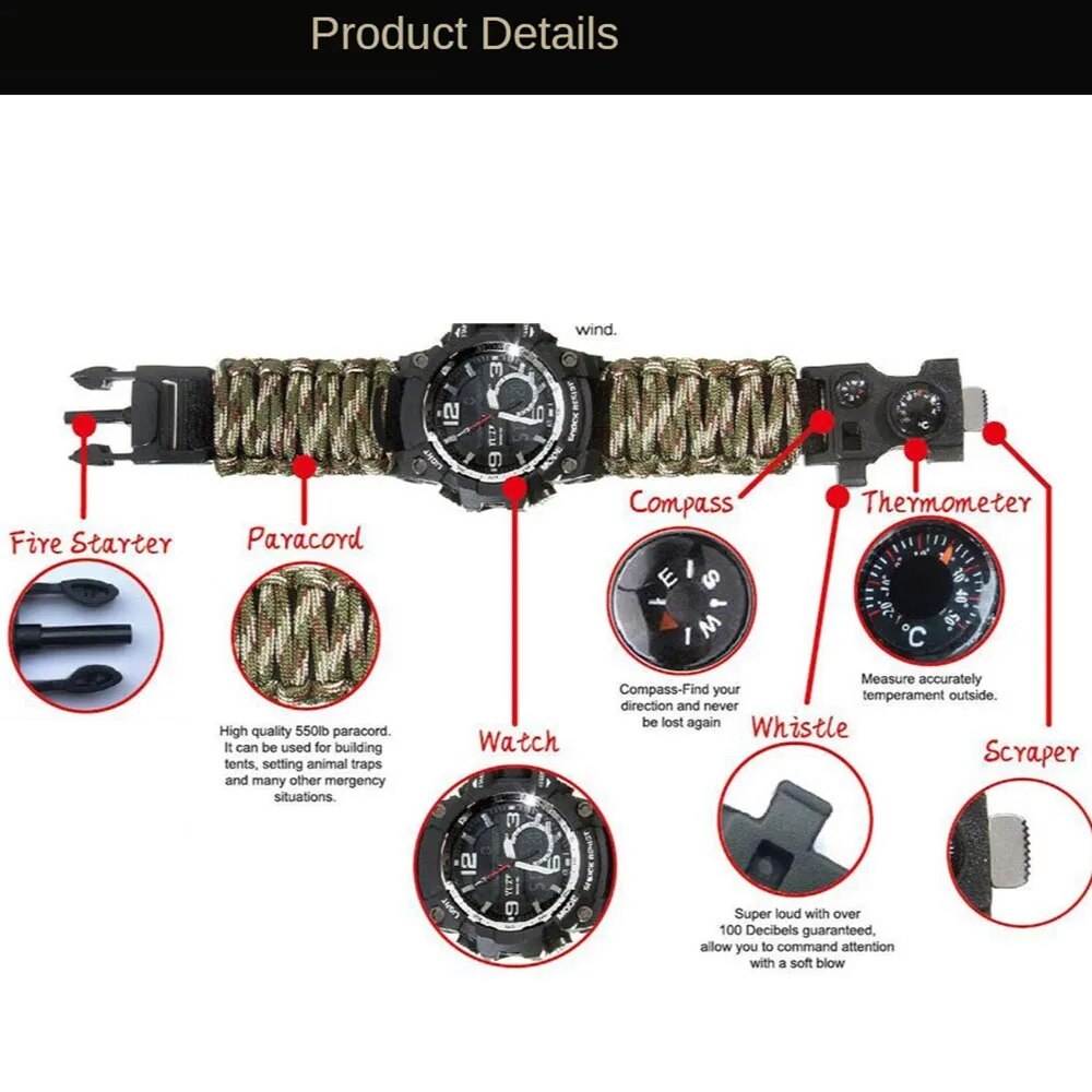 Multifunction Survival Watch